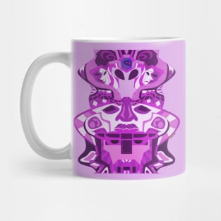 pink olmec head ecopop Mug